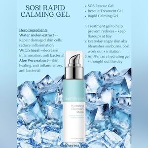 🌟 Discover the secret to calm, clear skin this summer! 🌞Rapid Calming Gel